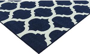 Antibes kék szőnyeg, 80 x 150 cm - Asiatic Carpets
