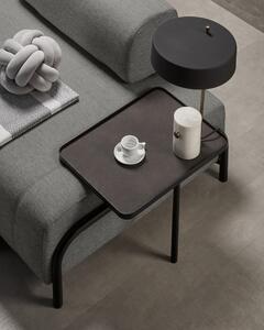 Compo sötétszürke kanapé kisméretű tárolóasztallal - Kave Home
