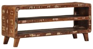 Tömör újrahasznosított fa TV-szekrény 105x46x32 cm