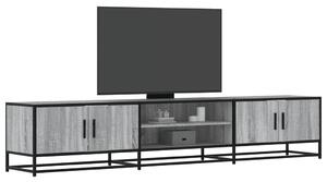 Szürke sonoma színű szerelt fa TV-szekrény 210 x 35 x 41 cm