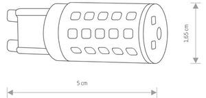 LED Izzó Nowodvorski BULB G9, LED 4W, 3000K 7503