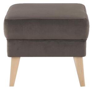 Puff, taupe-szürke-barna/bükk, RODEZA