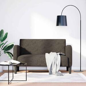 Sötétszürke műbőr Loveseat kanapé 110 cm