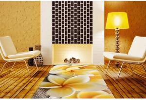 Fl-85-016 öntapadó padló fotótapéta plumeria - 85 x 170 cm