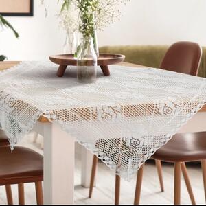 Rosaly asztalterítő Fehér 85x85 cm