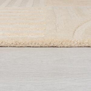 Bézs gyapjú szőnyeg 200x290 cm Zen Garden – Flair Rugs