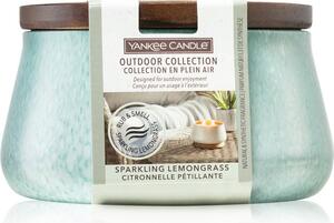 Yankee Candle Outdoor Collection Sparkling Lemongrass illatos gyertya Outdoor 283 ml