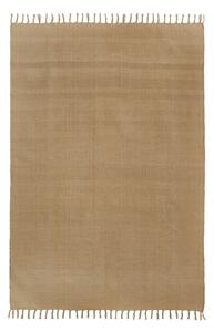 Agneta világosbarna kézzel szőtt pamut szőnyeg, 120 x 180 cm - Westwing Collection