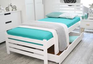 RITA ágy + ágyrács, 120x200, borovifenyő