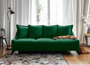 Royal Rose zöld bársony kanapé - Miuform