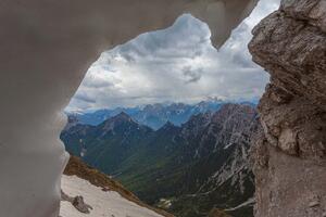 Nem szőtt fotótapéta kilátás a dolomitokra 375 x 250 cm
