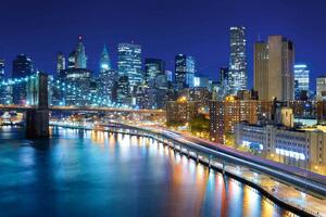 Nem szőtt fotótapéta pénzügyi negyed, manhattan 375 x 250 cm