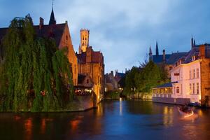 Nem szőtt fotótapéta brugge, belgium 375 x 250 cm