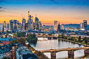 Nem szőtt fotótapéta frankfurt, németország 375 x 250 cm