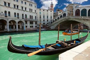 Nem szőtt fotótapéta ponte di rialto, velence 375 x 250 cm