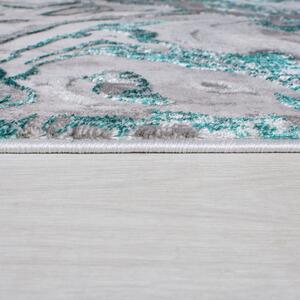Marbled szürke-kék szőnyeg, 160 x 230 cm - Flair Rugs