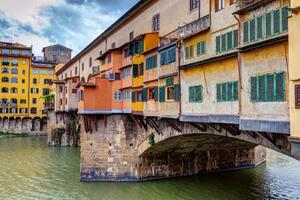 Nem szőtt fotótapéta ponte vecchio, firenze 375 x 250 cm