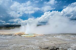 Nem szőtt fotótapéta yellowstone nemzeti park 375 x 250 cm