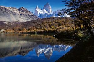 Nem szőtt fotótapéta tó patagóniában 375 x 250 cm