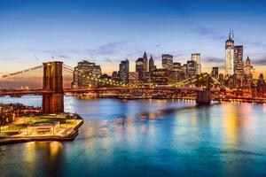 Nem szőtt fotótapéta ny város látképe 375 x 250 cm