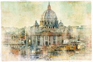 Nem szőtt fotótapéta szent péter-bazilika iii. 375 x 250 cm