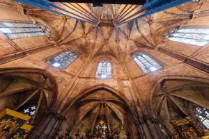 Nem szőtt fotótapéta barcelona gótikus negyede 375 x 250 cm