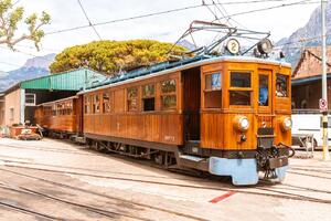 Nem szőtt fotótapéta retro villamos 375 x 250 cm