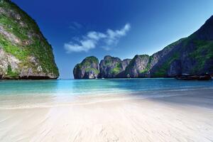 Nem szőtt fotótapéta maya bay, thaiföld 375 x 250 cm