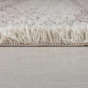 Reza szürke-rózsaszín szőnyeg, 160 x 230 cm - Flair Rugs