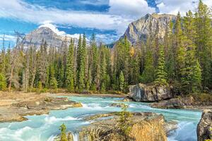 Nem szőtt fotótapéta yoho nemzeti park 375 x 250 cm