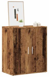 Antik fa színű szerelt fa cipősszekrény 60 x 35 x 70 cm