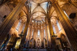 Nem szőtt fotótapéta gótikus negyed, barcelona 375 x 250 cm