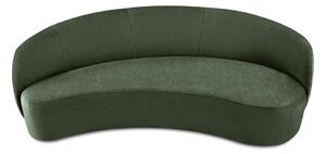 Debbie zöld bársony aszimmetrikus kanapé, jobb oldali - Mazzini Sofas