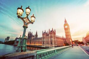 Nem szőtt fotótapéta westminster bridge, london 375 x 250 cm