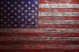 Nem szőtt fotótapéta usa zászló a fán 375 x 250 cm