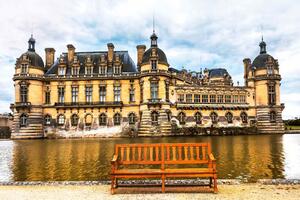 Nem szőtt fotótapéta chateau chantillyben 375 x 250 cm