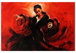 Gario Kézzel festett kép Spanyol táncosno Méret: 120 x 80 cm