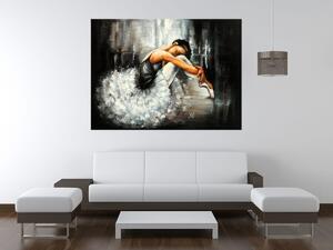 Gario Kézzel festett kép Alvó balett-táncosno Méret: 100 x 70 cm
