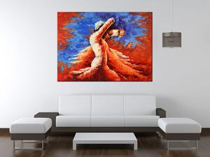 Gario Kézzel festett kép Titokzatos tánc Méret: 120 x 80 cm