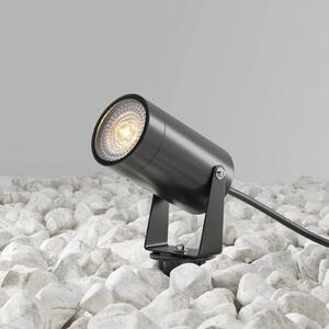 Maytoni Scope földi tüskés reflektor, fekete, alumínium, IP65, dimmelhető, Fekete, Alumínium, Modern