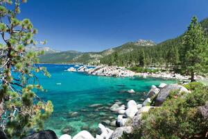 Nem szőtt fotótapéta tahoe-tó 375 x 250 cm