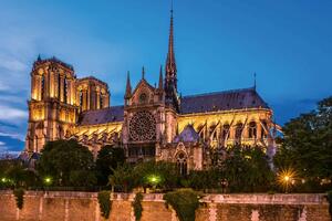Nem szőtt fotótapéta notre-dame 375 x 250 cm