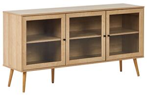Vitrin ALBANY 150 cm Világosbarna