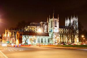 Nem szőtt fotótapéta westminster abbey éjszaka 375 x 250 cm