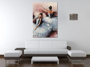 Gario Kézzel festett kép Gyönyöru balett-táncosnok Méret: 100 x 70 cm