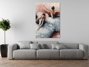 Gario Kézzel festett kép Gyönyöru balett-táncosnok Méret: 120 x 80 cm