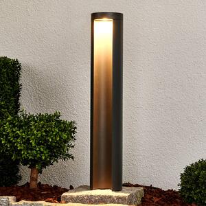 Lucande LED-es útvilágítás Jaron, 65 cm, antracit, IP54, Alu / szürke / cink, Alumínium, Modern