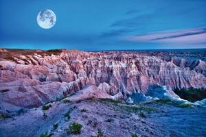 Nem szőtt fotótapéta badlands nemzeti park 375 x 250 cm