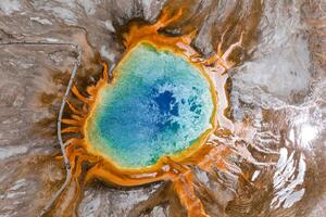 Nem szőtt fotótapéta rainbow spring, yellowstone 375 x 250 cm