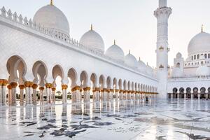 Nem szőtt fotótapéta zayed sejk nagymecset 375 x 250 cm